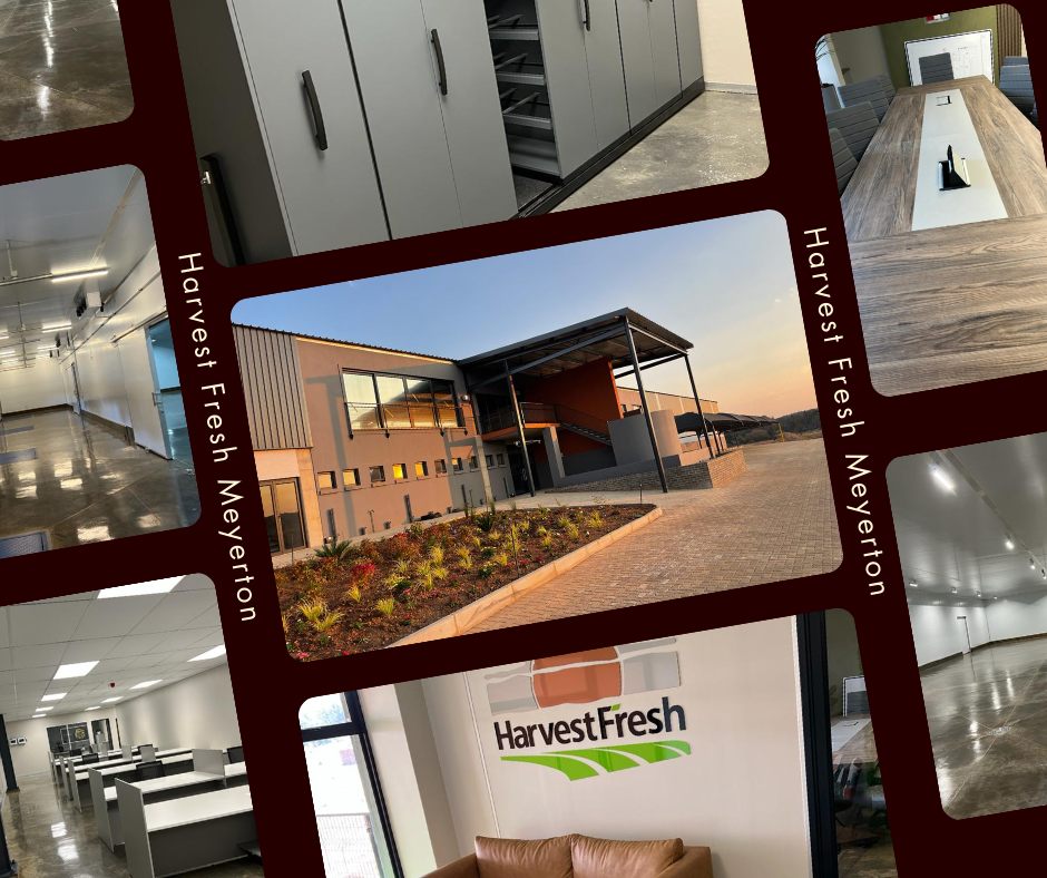 Electrical infrastructure upgrade at HarvestFresh Meyerton project by Kuyper Electrical.